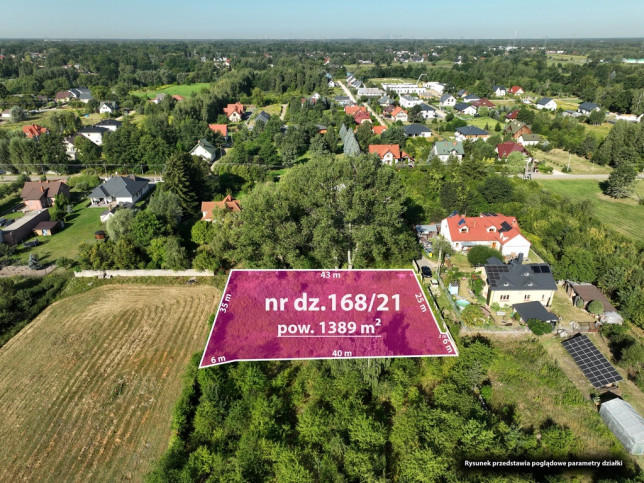 Działka Sprzedaż Kazimierów Różana 1