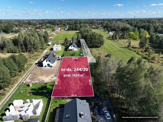 Działka Sprzedaż Jaktorów-Kolonia Kościuszki 1