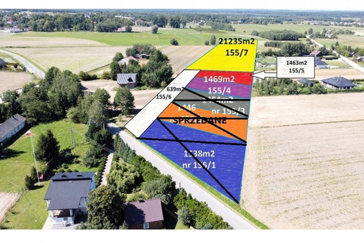 Działka Sprzedaż Gadka Majorat 2